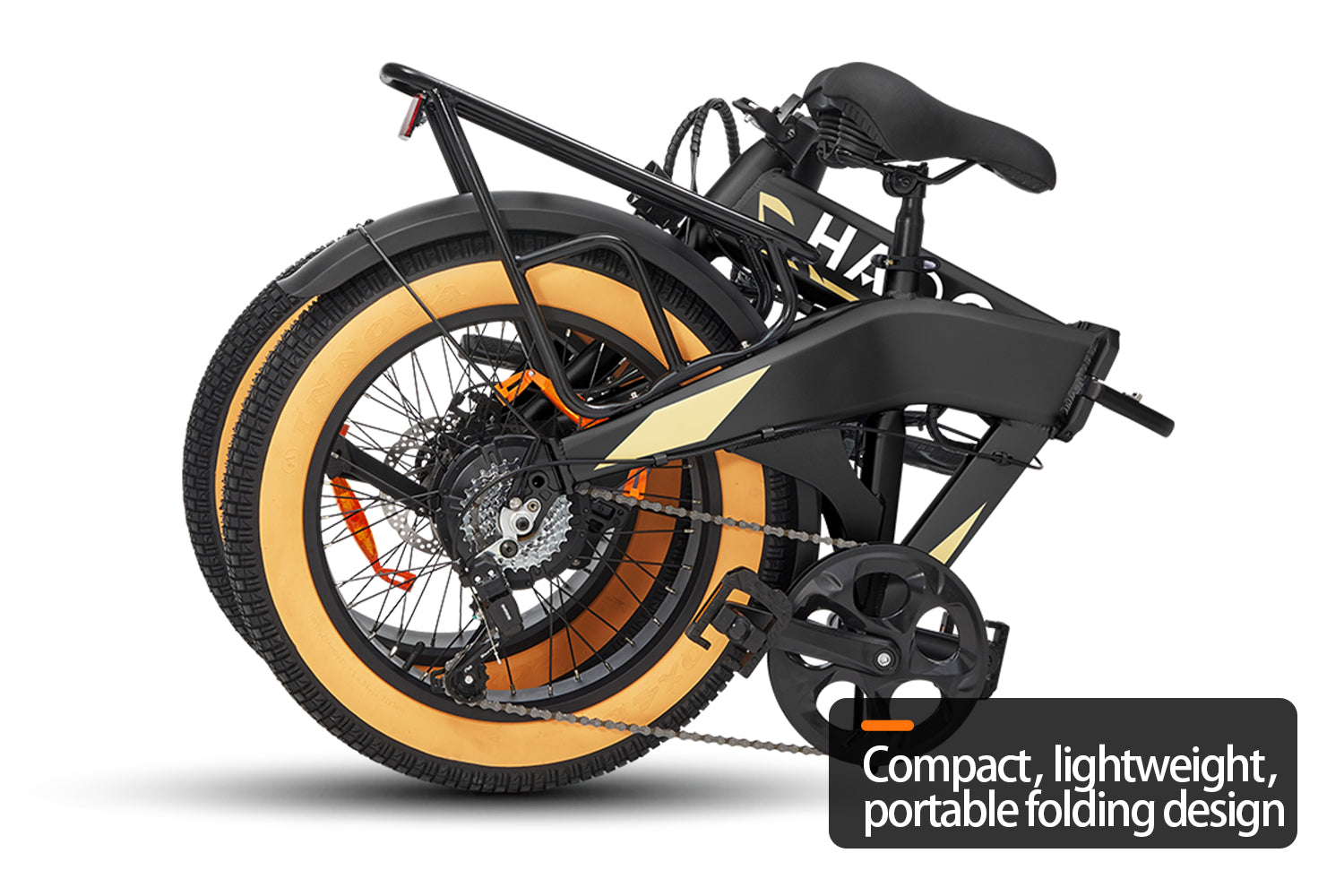 HAOQI Squirrel Folding Electric Bike