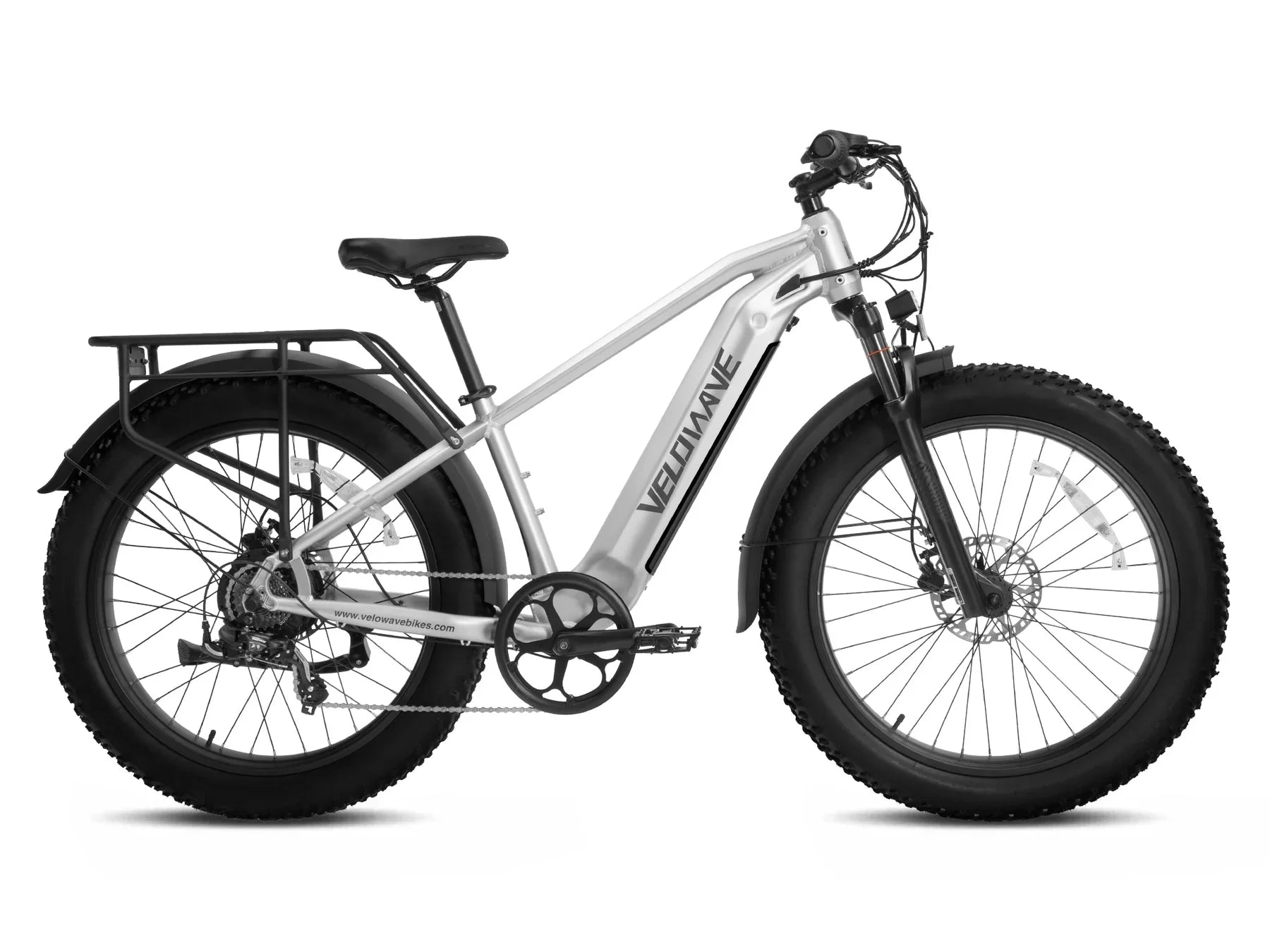 Velowave Ranger 2.0 Class 3 Fat Tire All-Terrain Electric Bike - Electrocruisers