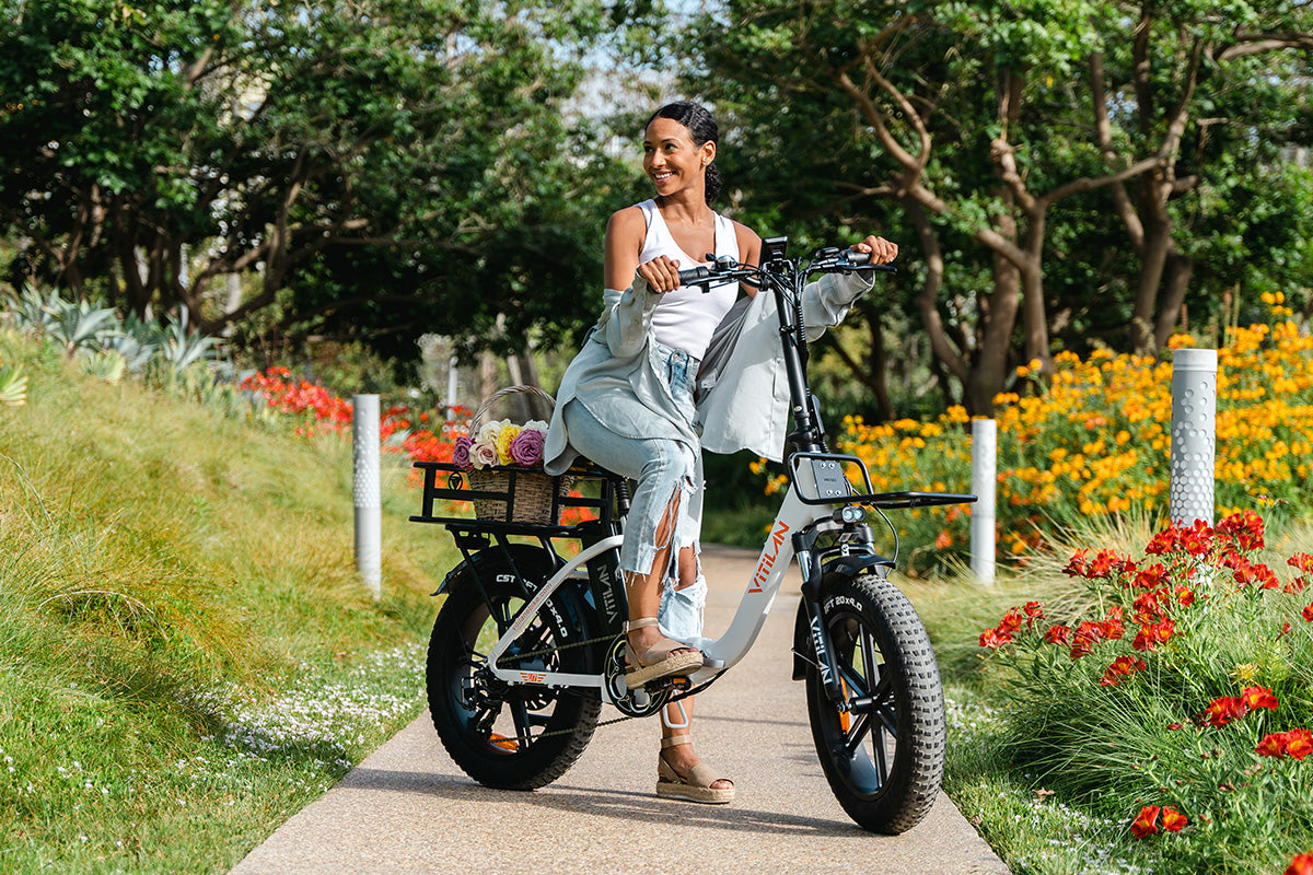 Vitilan U7 Step-thru Foldable Fat Tire Electric Bike