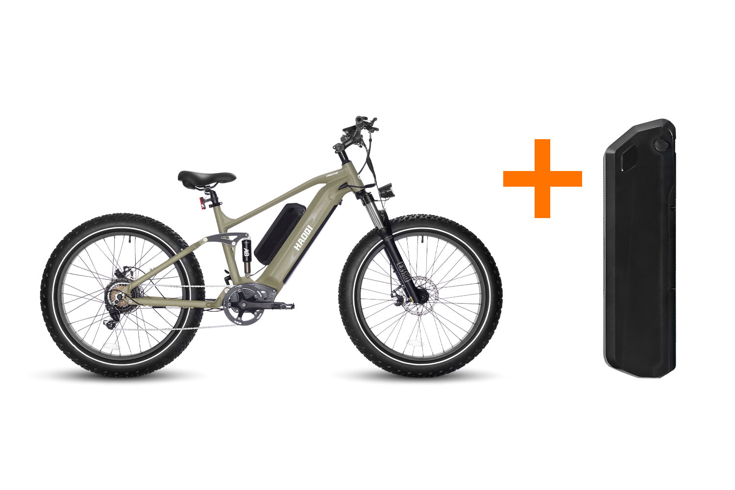 HAOQI Cheetah Full Suspension Electric Bike