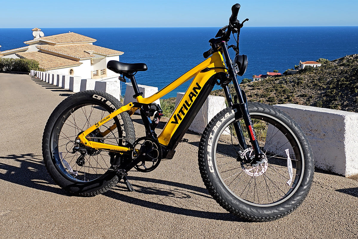 Vitilan T7 Full Suspension Mountain E-bike