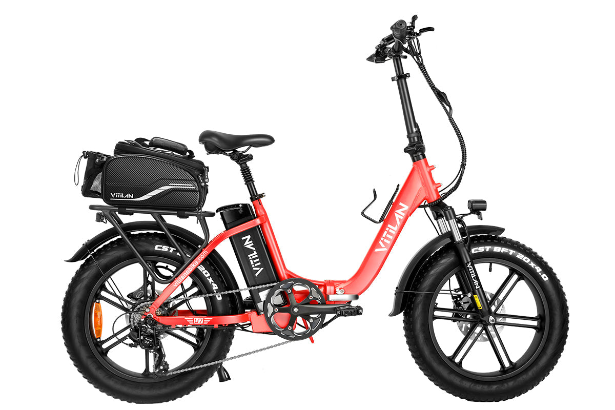 Vitilan U7 Step-thru Foldable Fat Tire Electric Bike