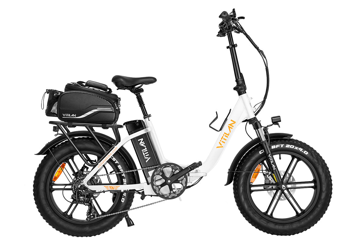 Vitilan U7 Step-thru Foldable Fat Tire Electric Bike