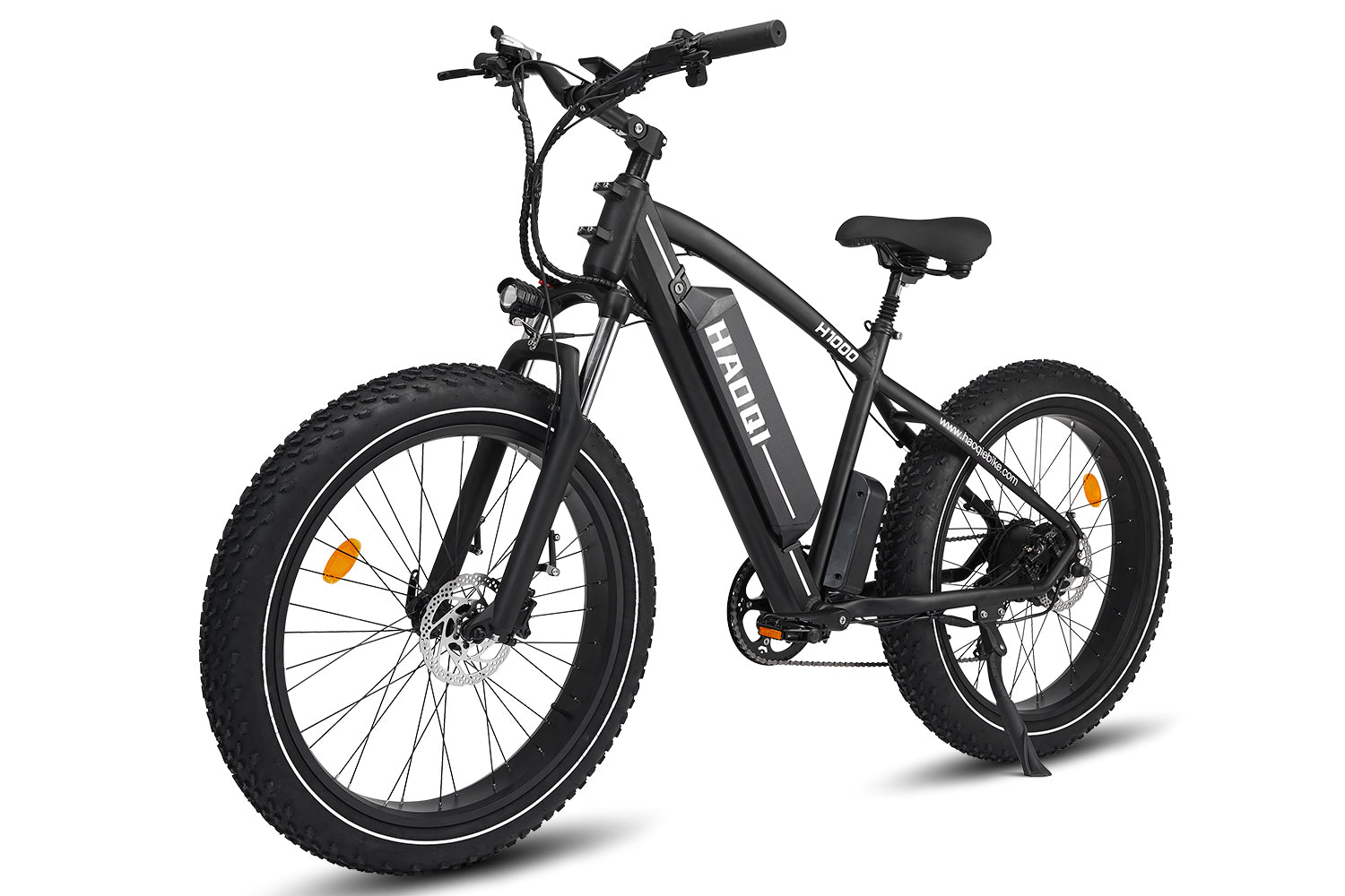 HAOQI Black Leopard Pro Fat Tire Electric Bike