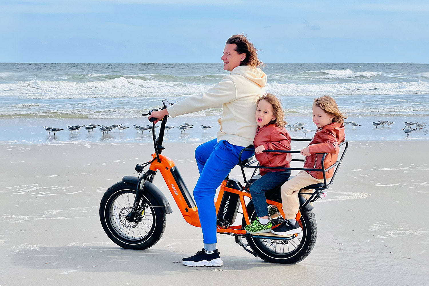 HAOQI Camel Electric Cargo Bike - Latest SUV Ebike