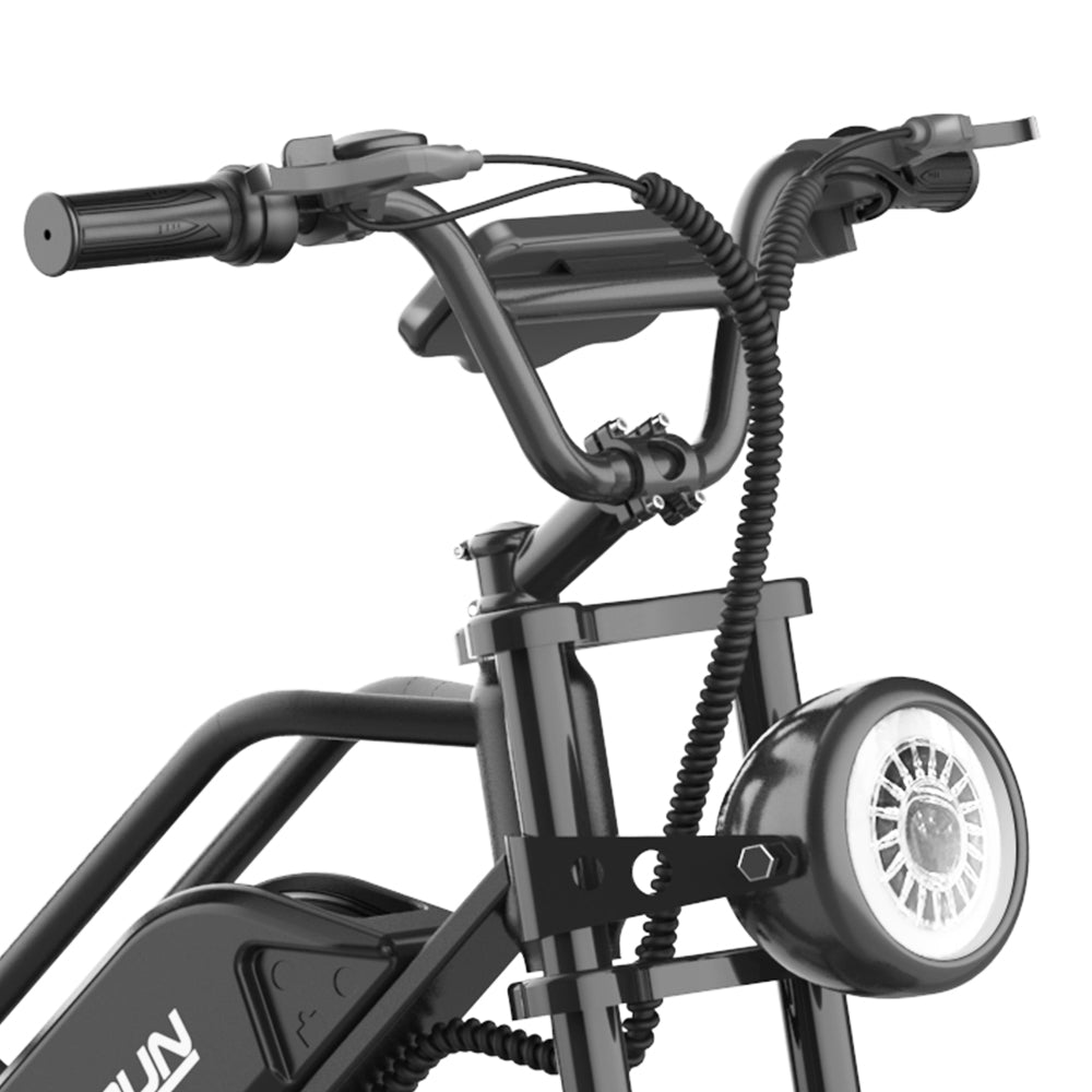 HappyRun G50 Electric Bike Cargo Black City E-bike For Sale Tank