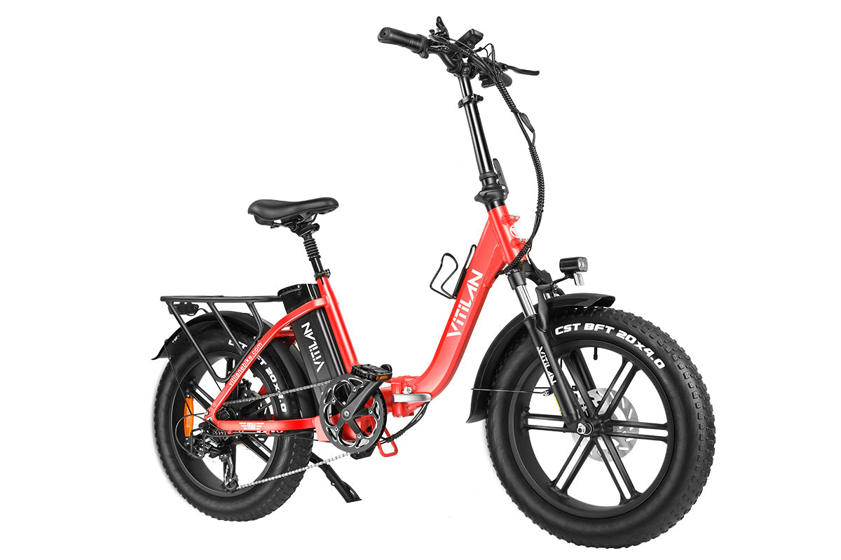 Vitilan U7 Step-thru Foldable Fat Tire Electric Bike