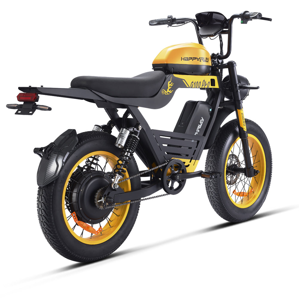 HappyRun G100 Pro 3000W Electric Bike Motorcycle