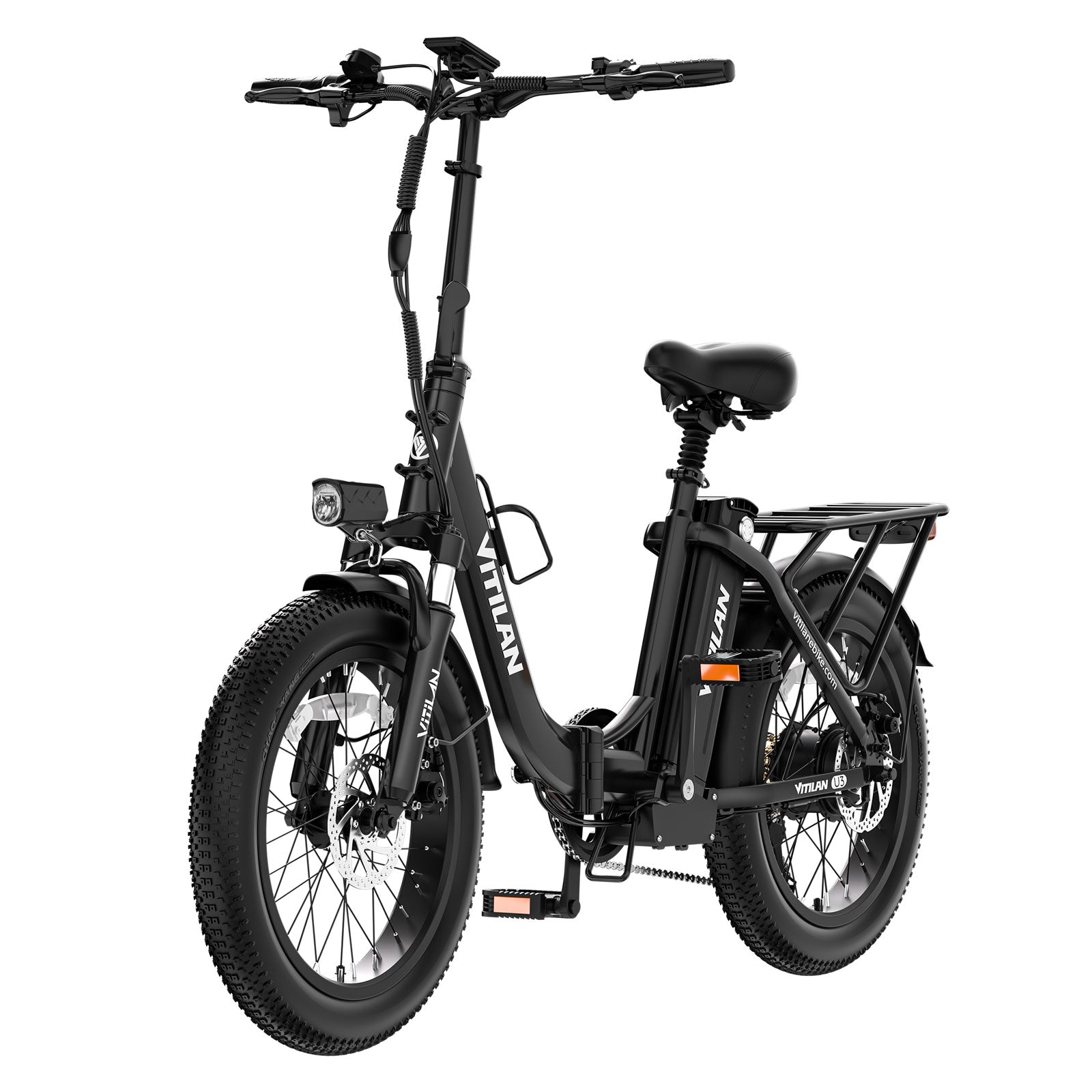 Vitilan U3 Full Suspension Foldable Fat Tire Electric Bike