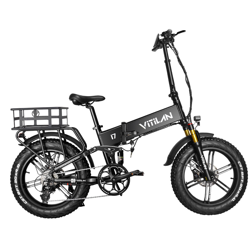 Vitilan Rear Basket for All Electric Bike