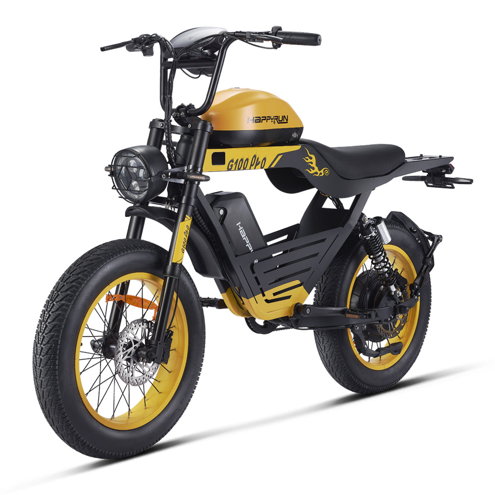 HappyRun G100 Pro 3000W Electric Bike Motorcycle