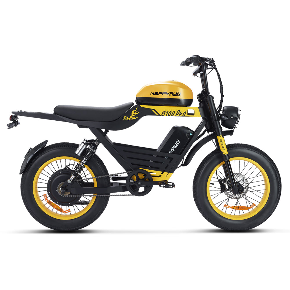 HappyRun G100 Pro 3000W Electric Bike Motorcycle