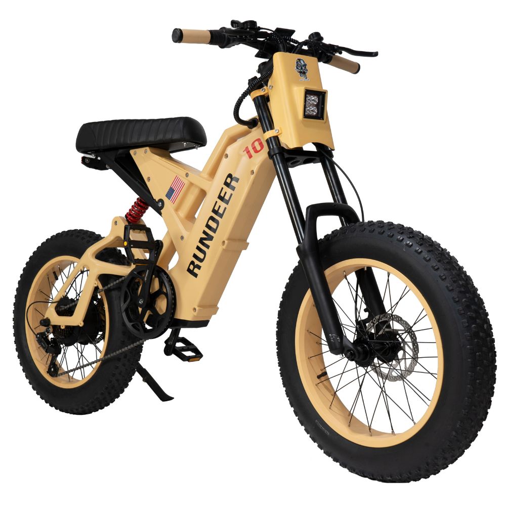 Rundeer Attack10 Off Road Electric Bike - Electrocruisers