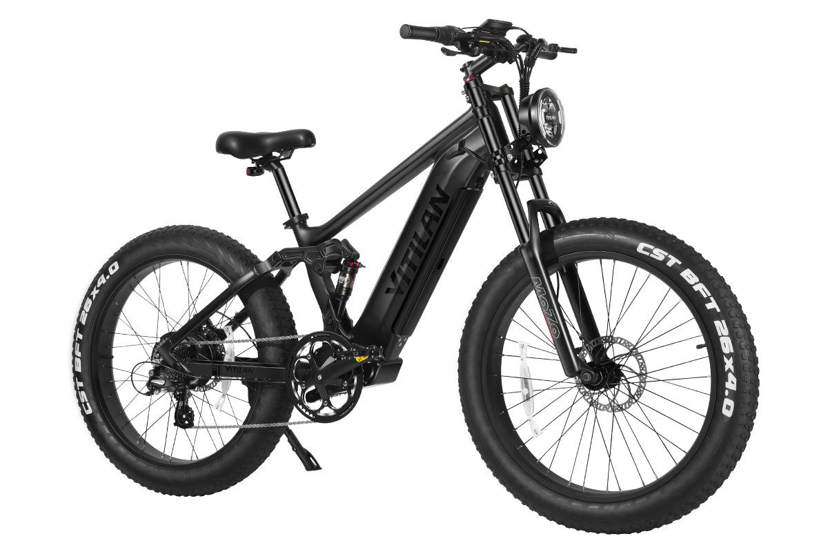 Vitilan T7 Full Suspension Mountain E-bike