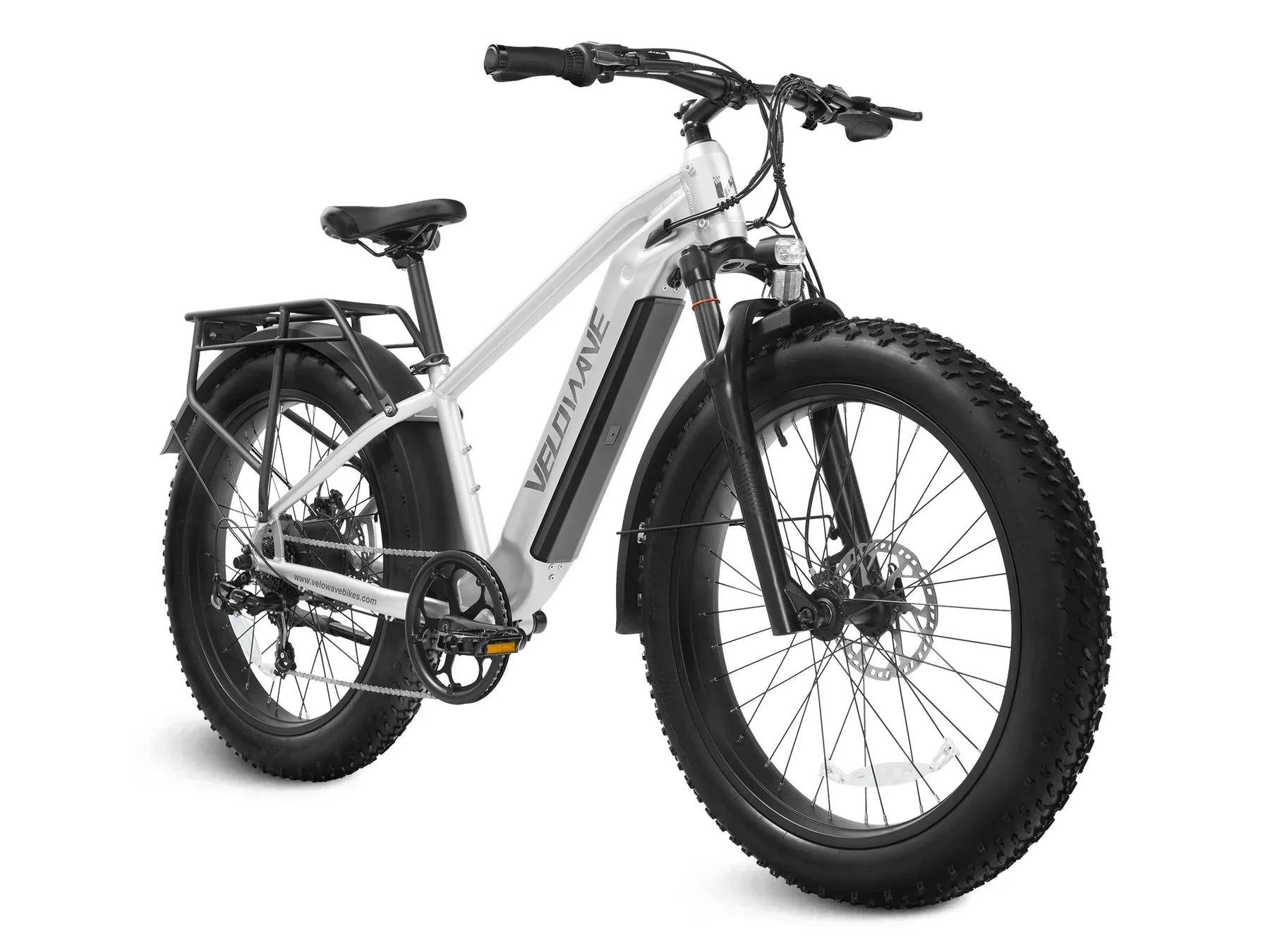 Velowave Ranger 2.0 Class 3 Fat Tire All-Terrain Electric Bike - Electrocruisers