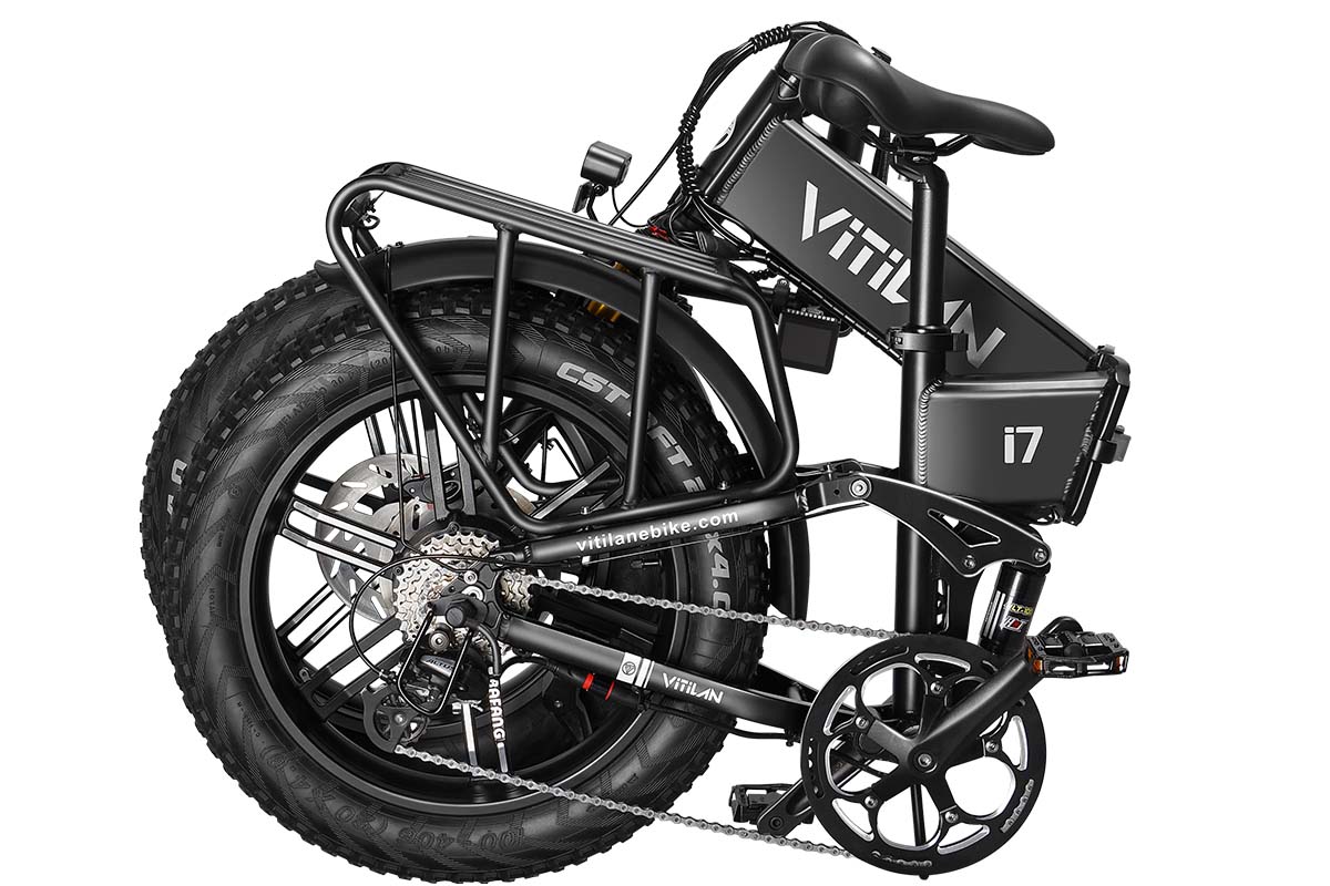 Vitilan I7 Pro Folding Full Suspension Electric Bike