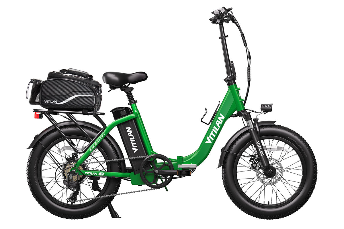 Vitilan U3 Full Suspension Foldable Fat Tire Electric Bike