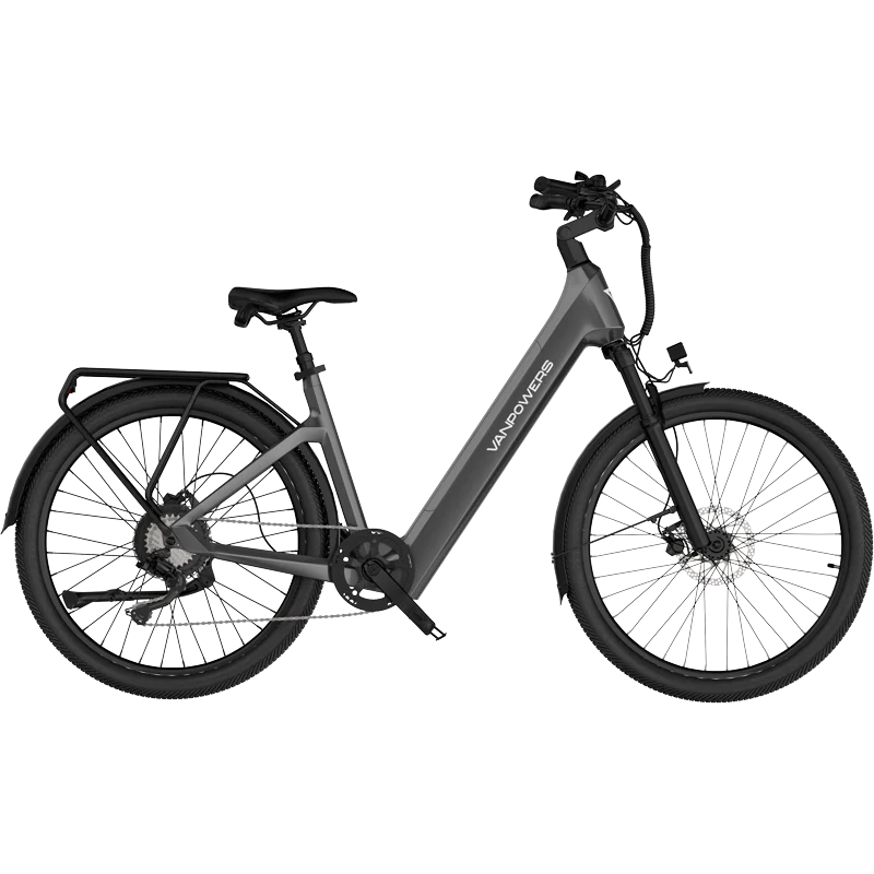 Vanpowers UrbanGlide Pro Electric Bike 20 MPH 70 Mile Range 500W New - Electrocruisers