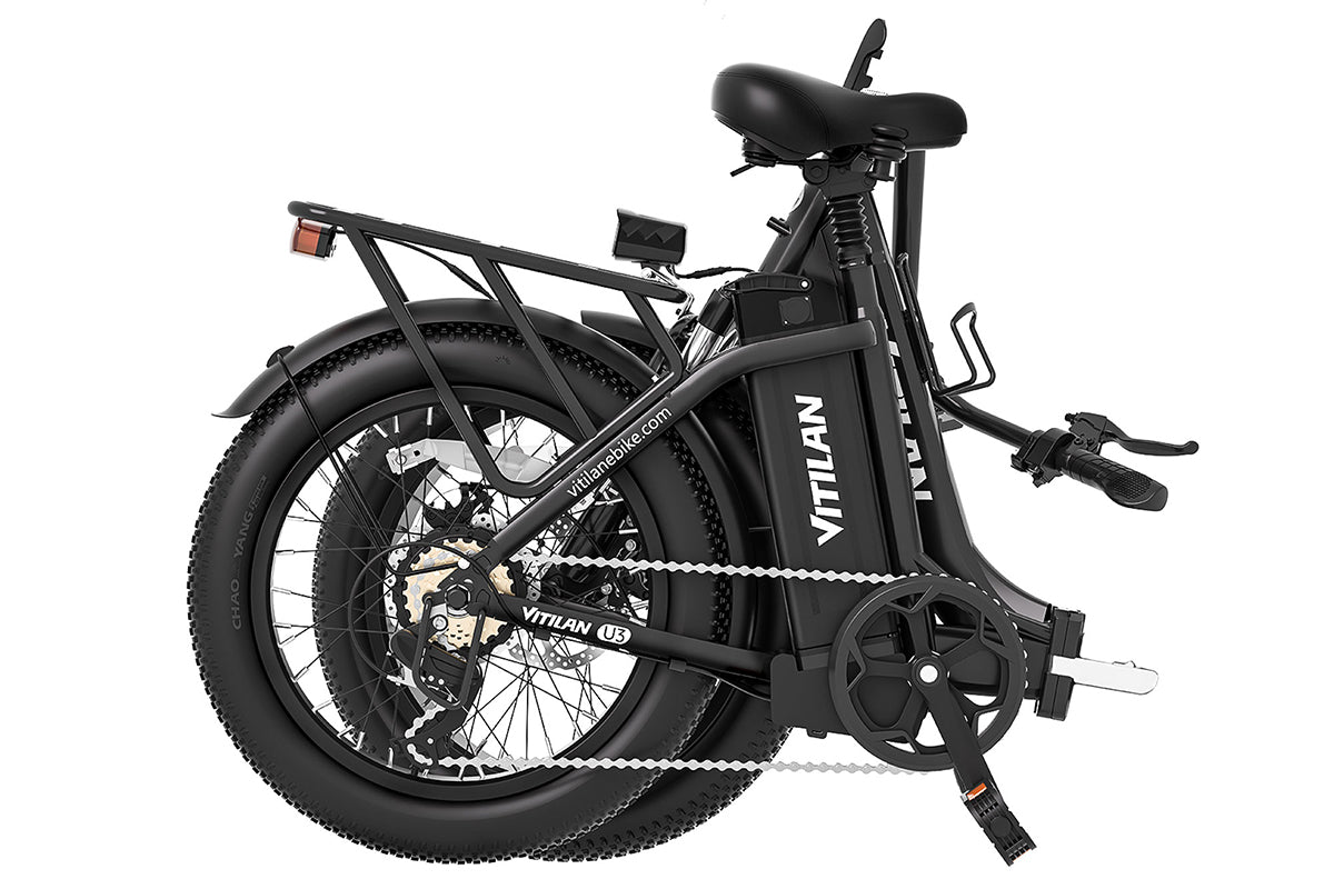 Vitilan U3 Full Suspension Foldable Fat Tire Electric Bike