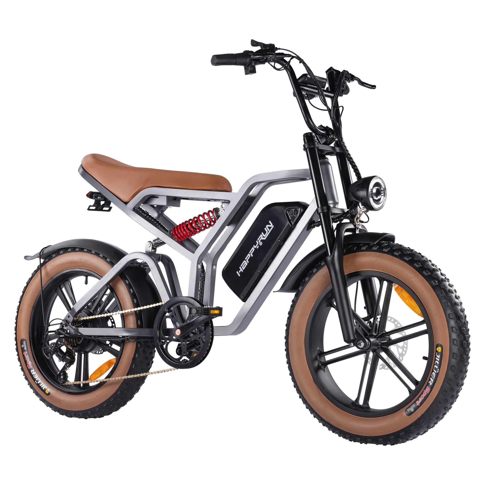 Happyrun Tank G60 750W Electric Bike Fat Tire Dirt All Terrain