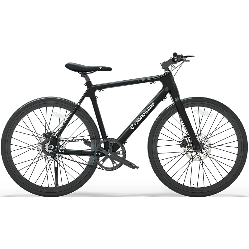 Vanpowers City Vanture Electric Bike 25 MPH 50 Mile Range 350W Pre-Assembled New - Electrocruisers