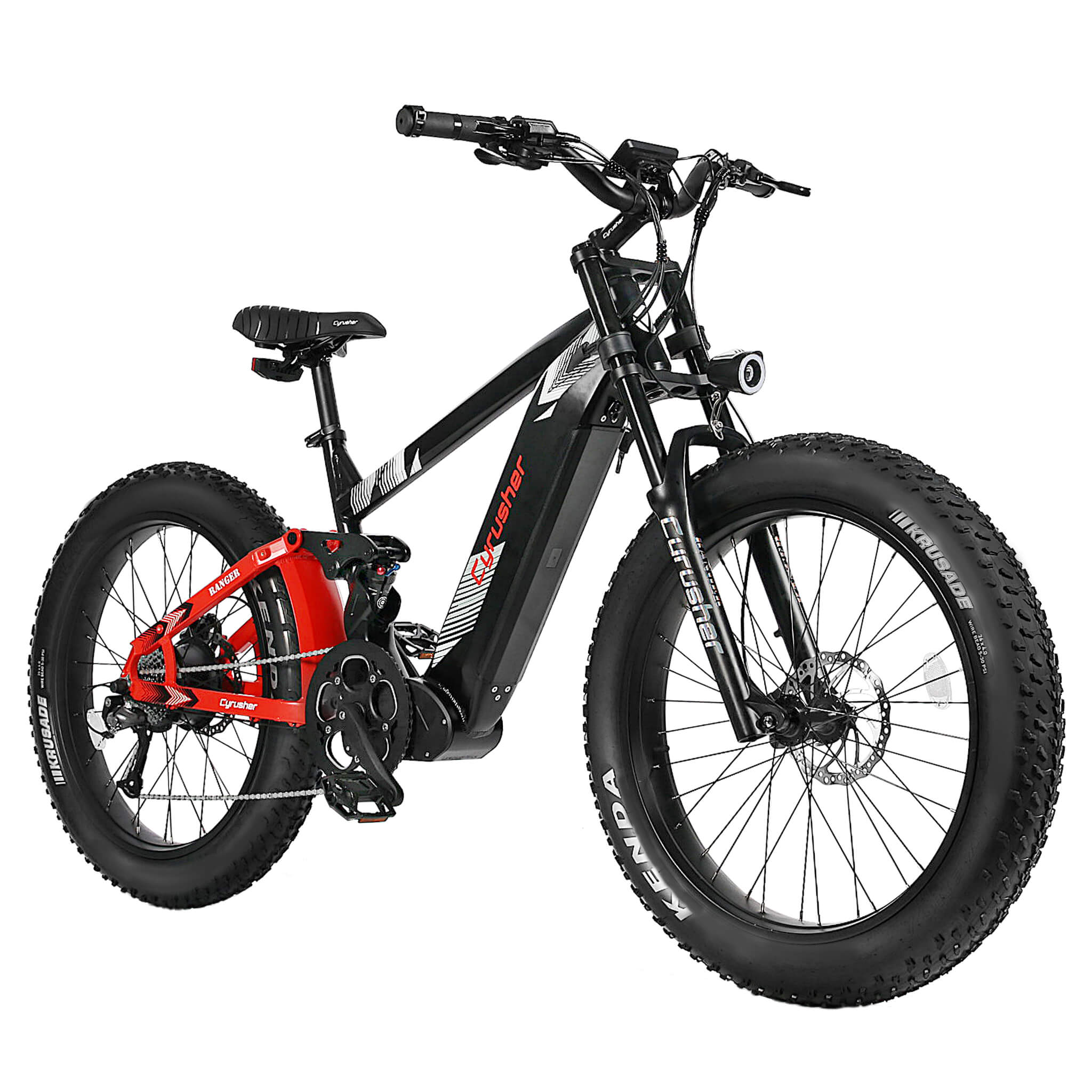 Cyrusher Ranger Mountain All Terrain Air shock Ebike