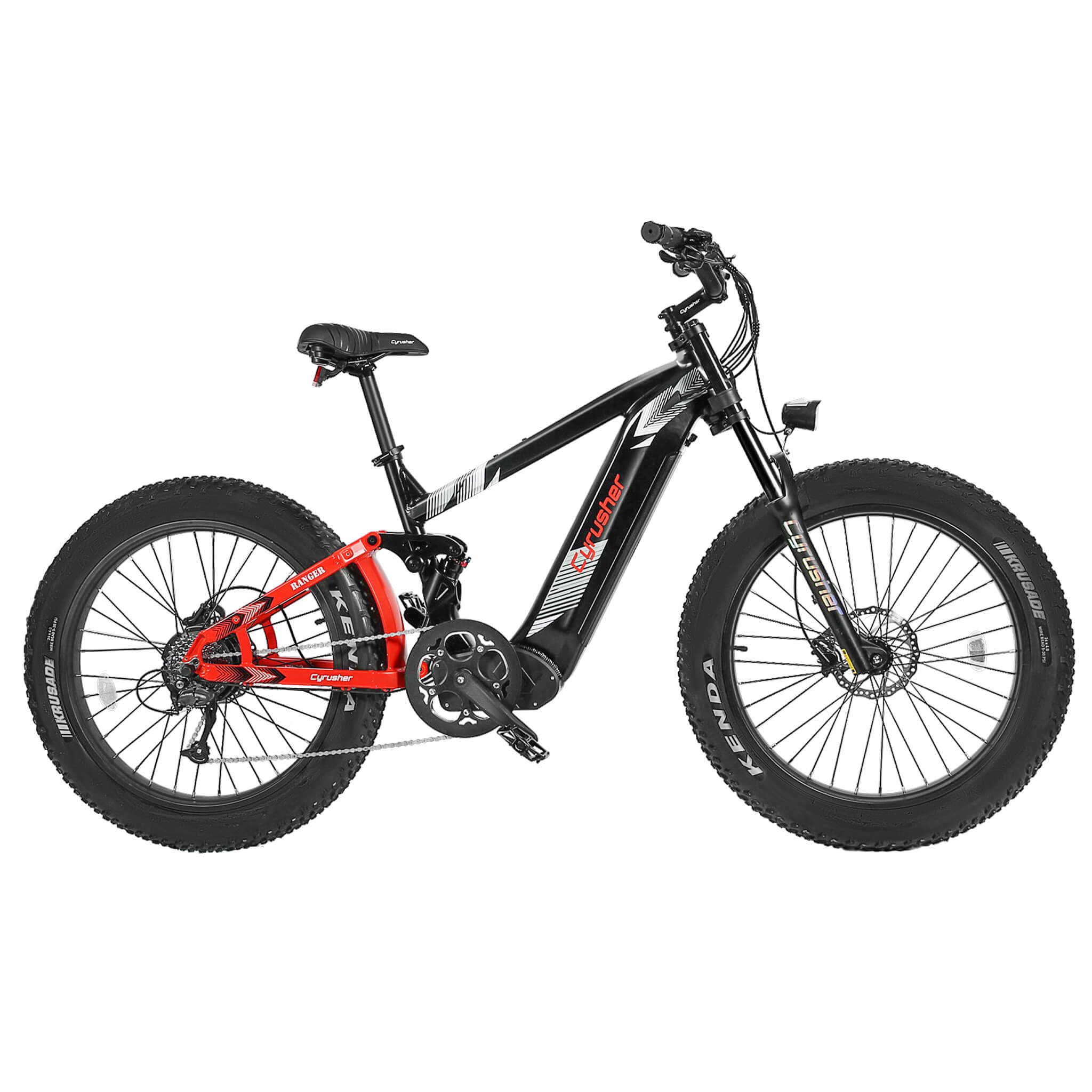 Cyrusher Ranger Mountain All Terrain Air shock Ebike