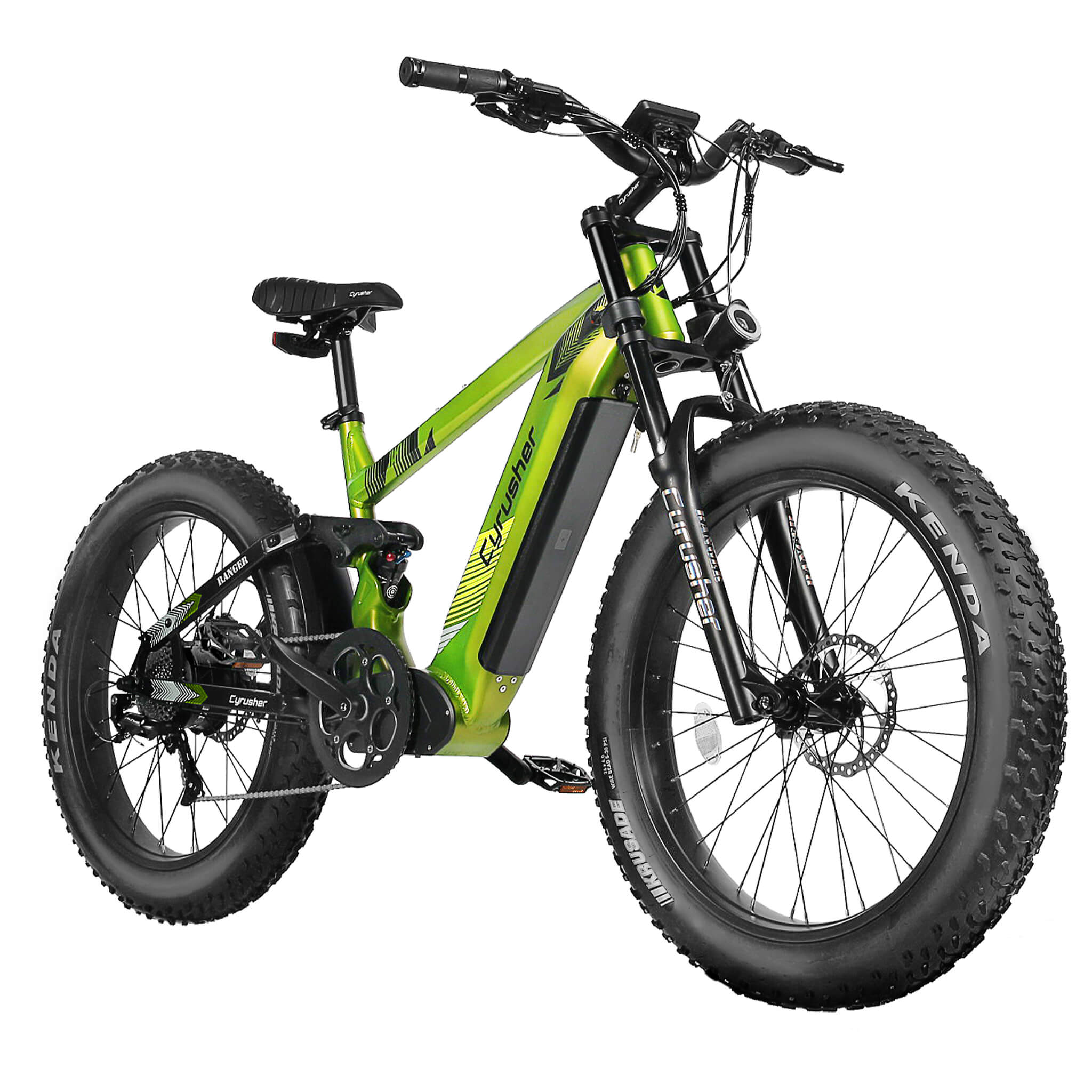 Cyrusher Ranger Mountain All Terrain Air shock Ebike