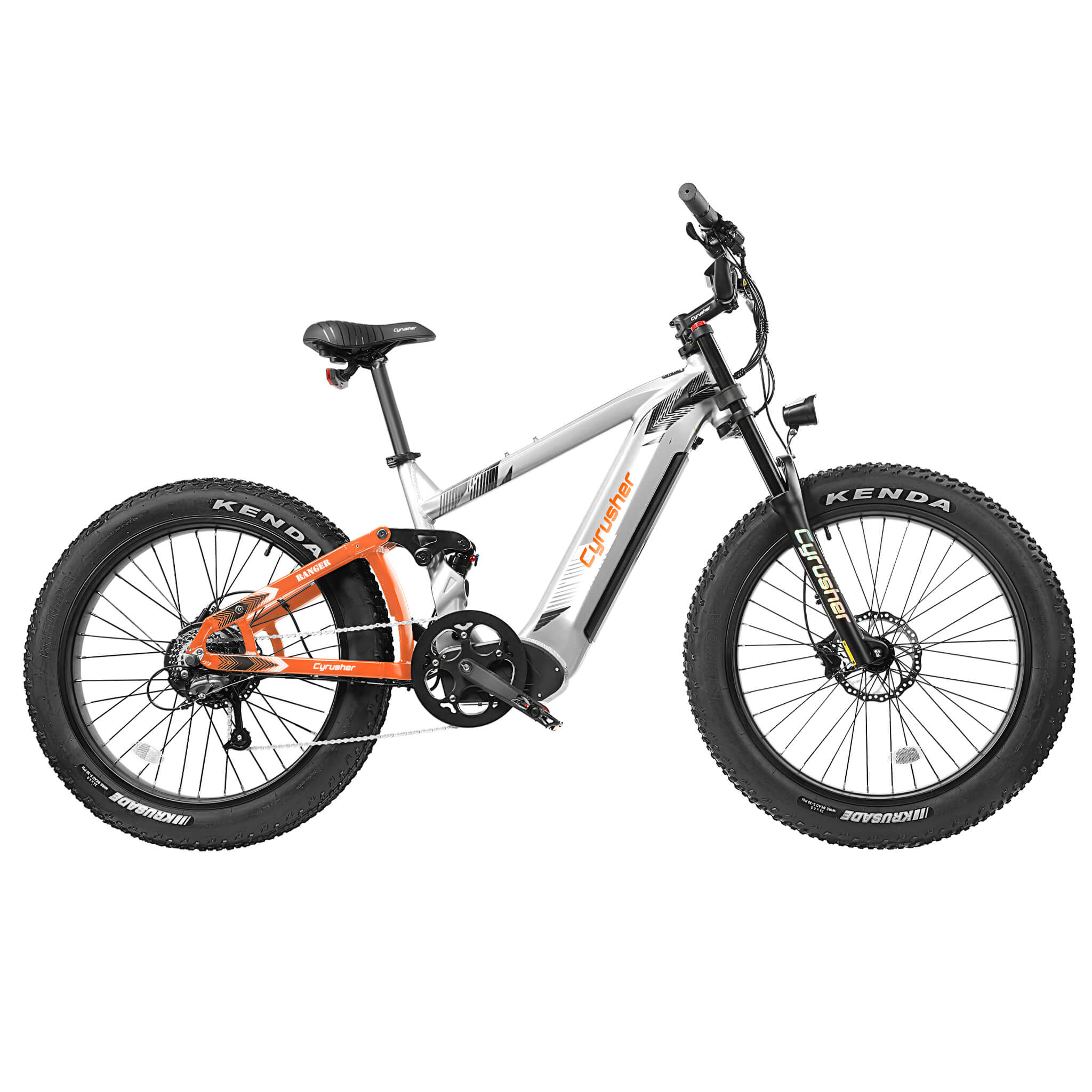 Cyrusher Ranger Mountain All Terrain Air shock Ebike