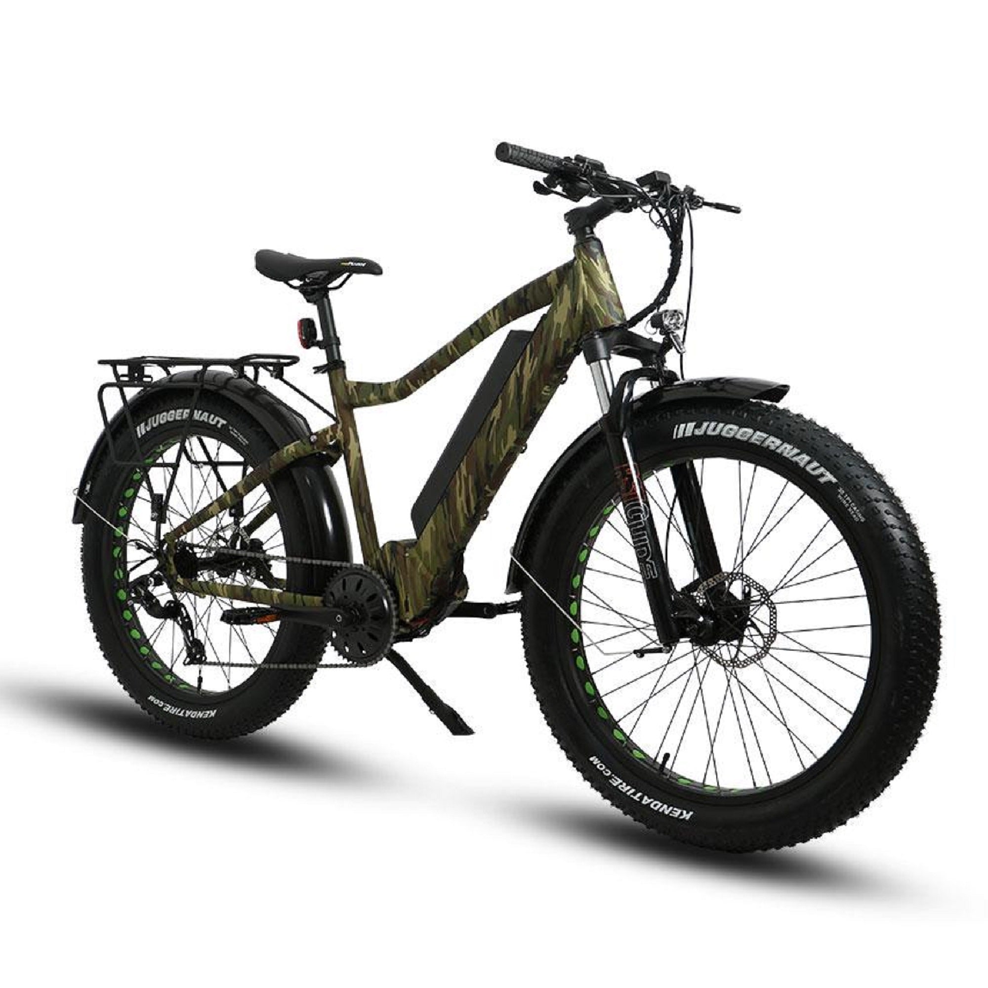 Eunorau 1000W Fat HD All Terrain Fat Tire Electric Mountain Bike - Electrocruisers