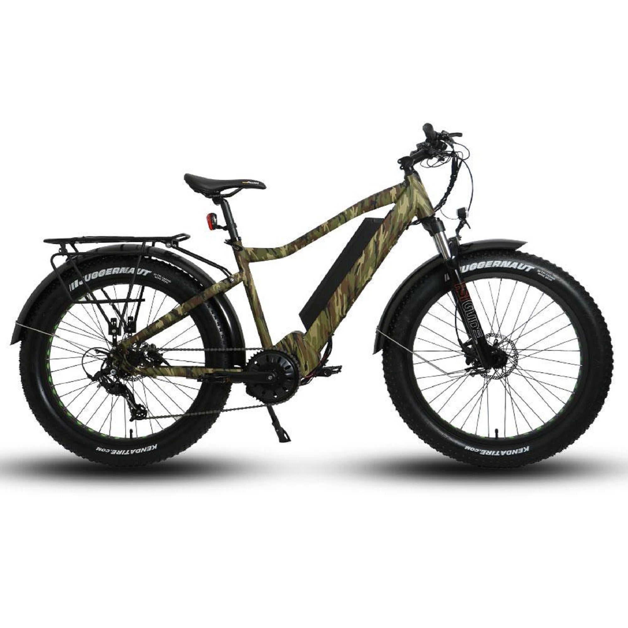 Eunorau 1000W Fat HD All Terrain Fat Tire Electric Mountain Bike - Electrocruisers