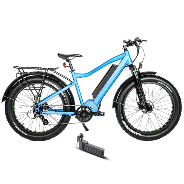 Eunorau 1000W Fat HD All Terrain Fat Tire Electric Mountain Bike - Electrocruisers