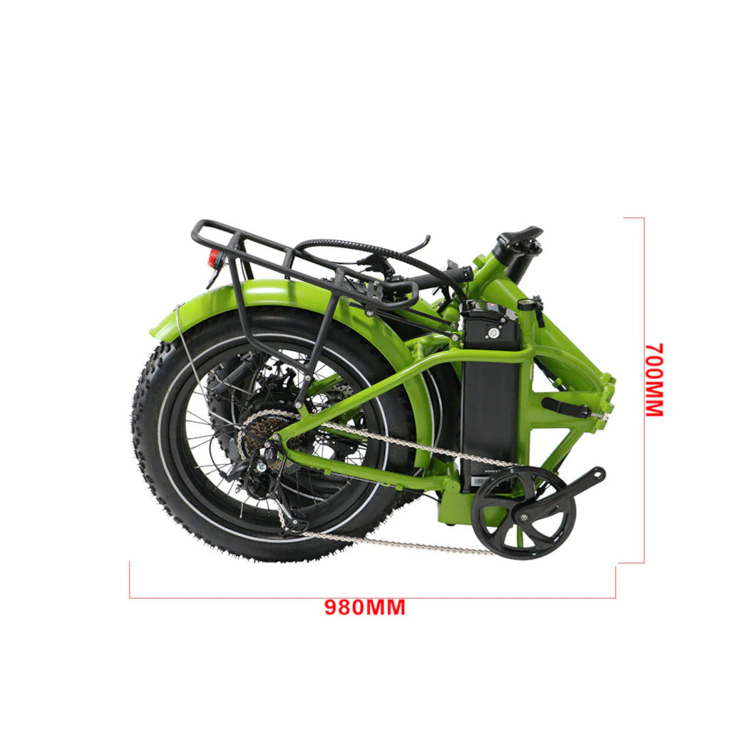 Eunorau E-FAT-MN Foldable E-Bike - Electrocruisers