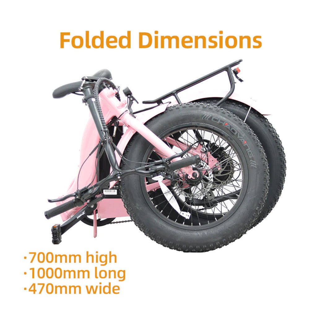 Eunorau E-Fat-Step Foldable E-Bike - Electrocruisers