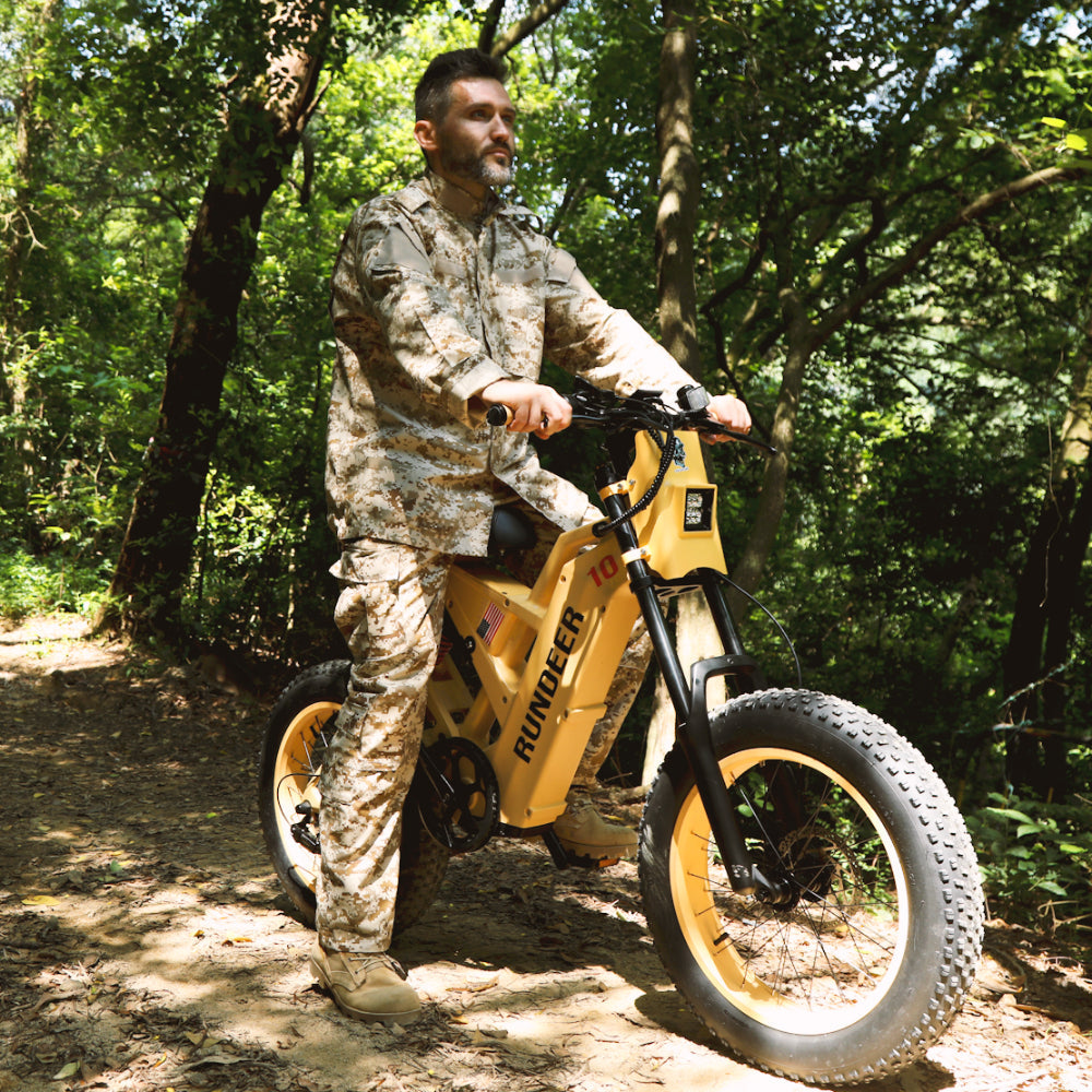 Rundeer Attack10 Off Road Electric Bike - Electrocruisers