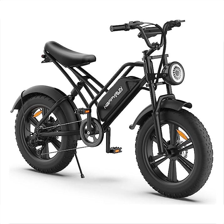 HappyRun G50 Electric Bike Cargo Black City E-bike For Sale Tank