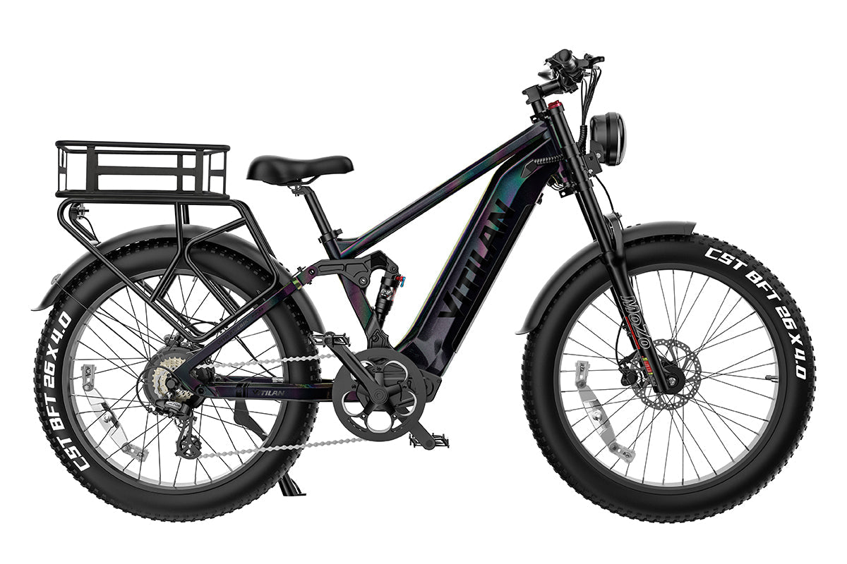 Vitilan T7 Full Suspension Mountain E-bike