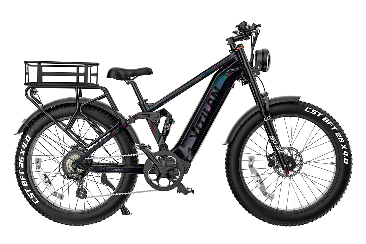 Vitilan T7 Full Suspension Mountain E-bike