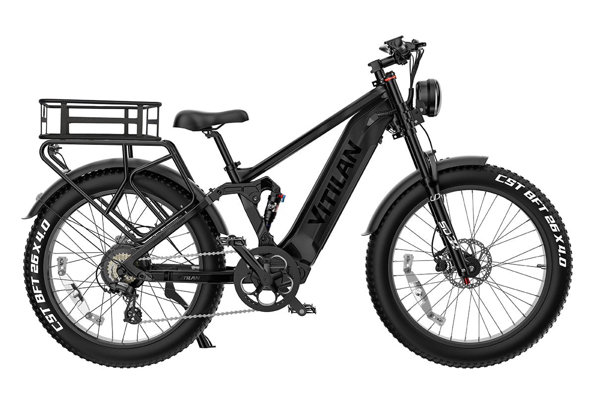 Vitilan T7 Full Suspension Mountain E-bike