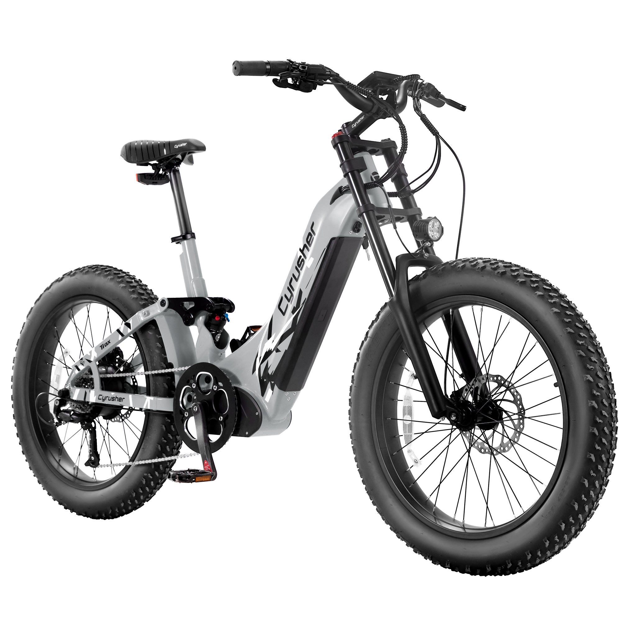 Cyrusher Trax  24‘’  Step-through All Terrain Air Shock Ebike