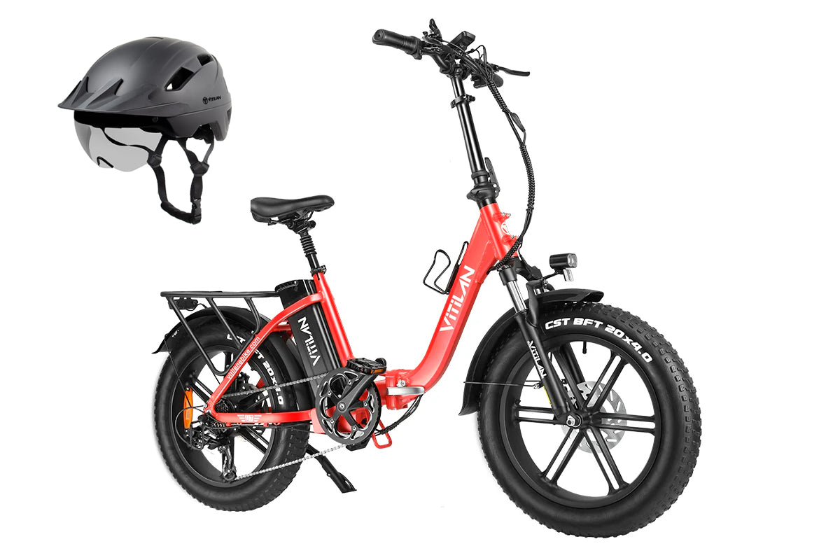 Vitilan U7 Step-thru Foldable Fat Tire Electric Bike