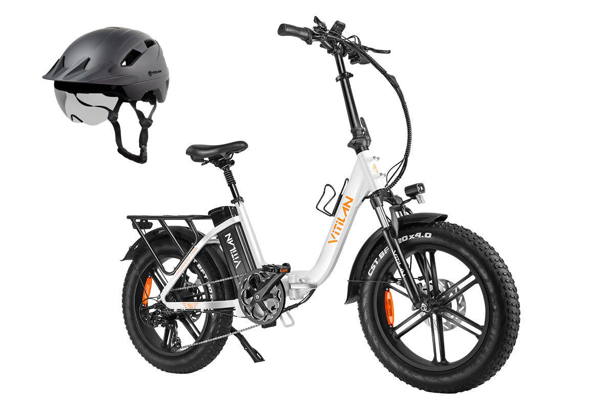 Vitilan U7 Step-thru Foldable Fat Tire Electric Bike