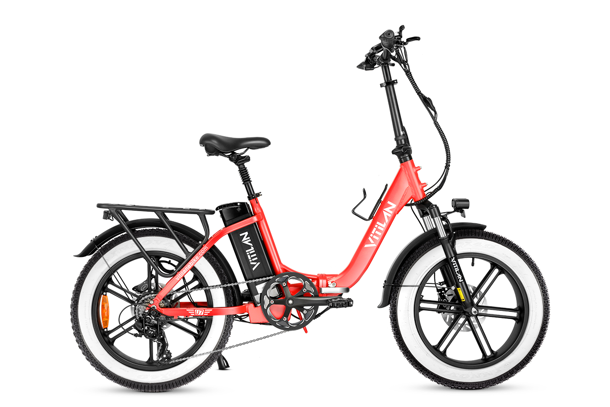 Vitilan U7 Step-thru Foldable Fat Tire Electric Bike