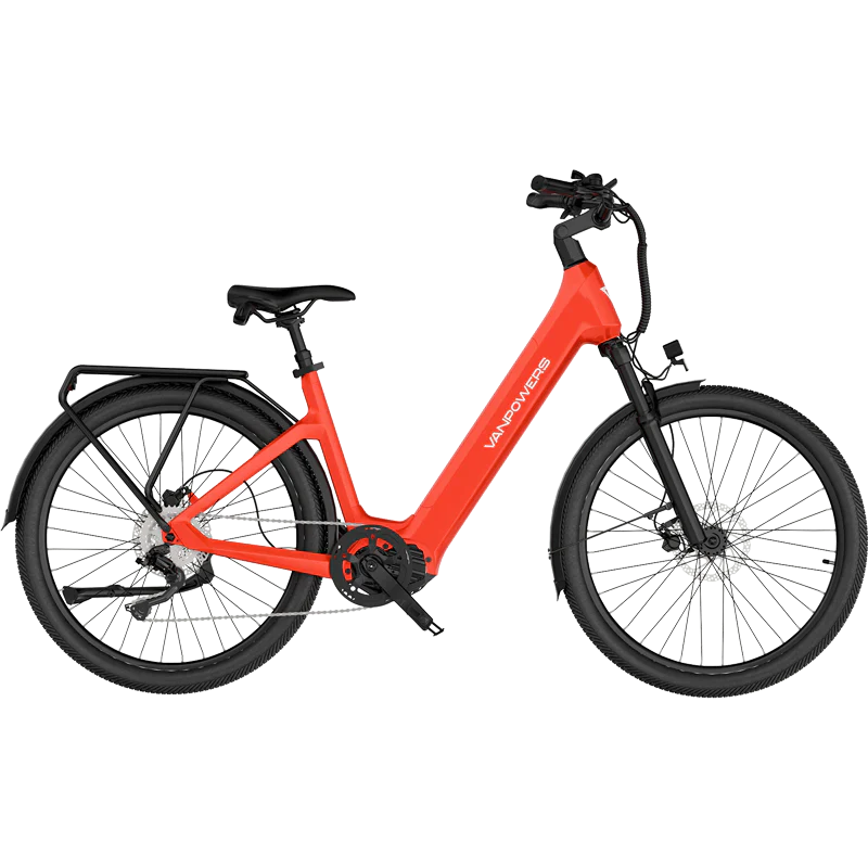 Vanpowers UrbanGlide Ultra Electric Bike 20 MPH 70 Mile Range 500W New - Electrocruisers