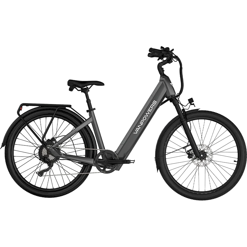 Vanpowers UrbanGlide Standard Electric Bike 20 MPH 65 Mile Range 500W New - Electrocruisers