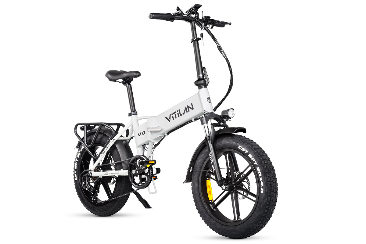 Vitilan V3 2.0 Folding Fat Tires Adult All Terrain Electric Bike