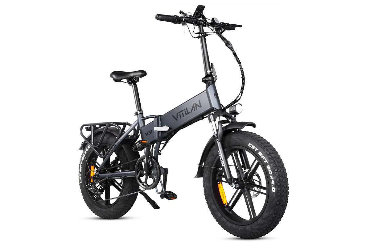 Vitilan V3 2.0 Folding Fat Tires Adult All Terrain Electric Bike