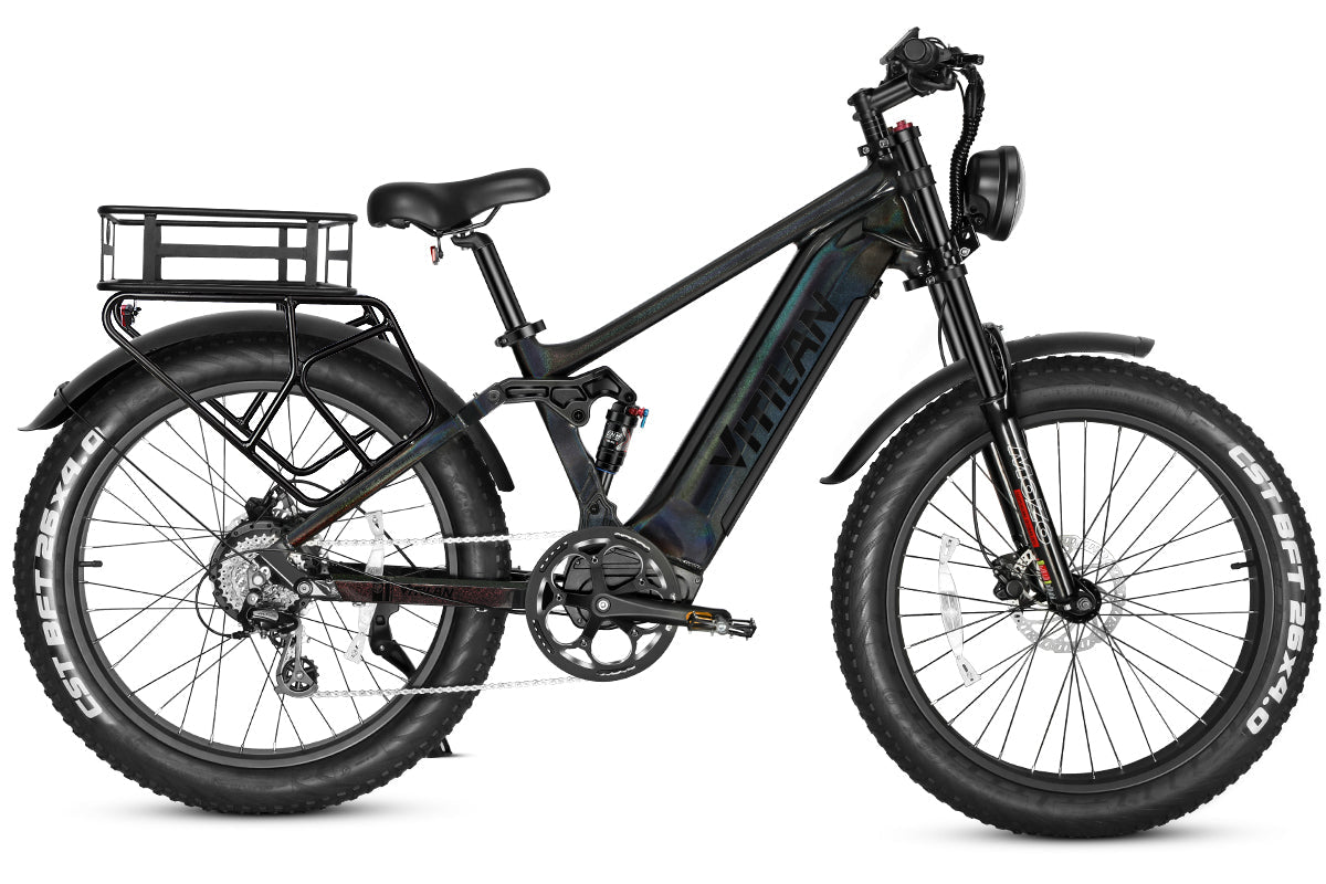 Vitilan T7 Full Suspension Mountain E-bike