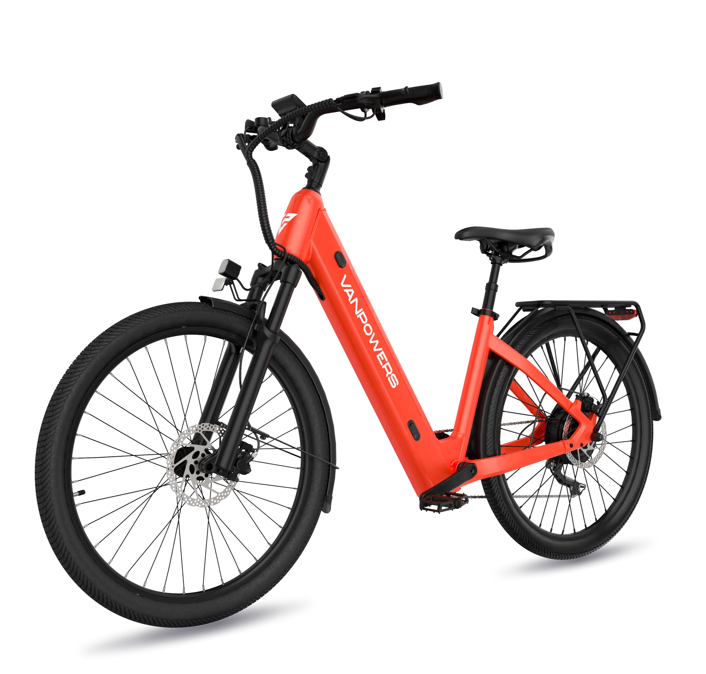 Vanpowers UrbanGlide Standard Electric Bike 20 MPH 65 Mile Range 500W New - Electrocruisers