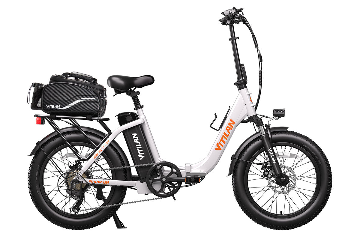 Vitilan U3 Full Suspension Foldable Fat Tire Electric Bike